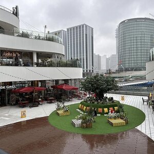 雨ドライブで横浜ベイクォーターに行ってきたよ！