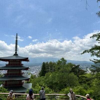 新倉山浅間公園・忠霊塔