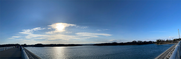 多摩湖（村山貯水池）