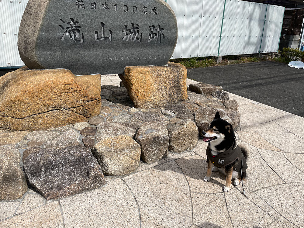 滝山城跡でお散歩 イメージ