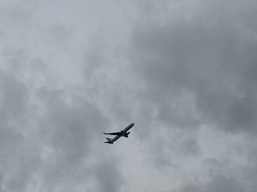 城南島海浜公園 飛行機